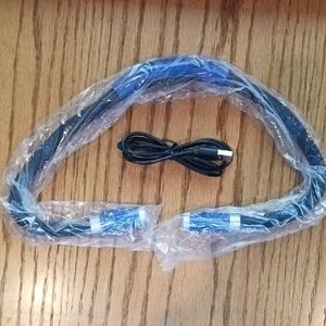 Blue and Black Neck Light